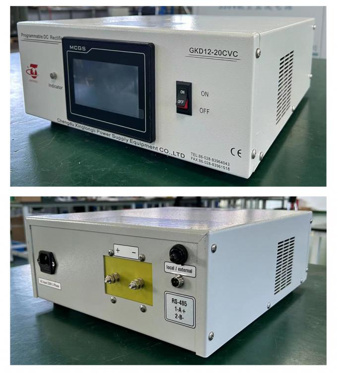 AC Input 220V 1 Phase 12V 20A Copper Plating Rectifier with Touch ...