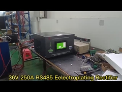 36V 250A with RS485+HMI Electroplating rectifier