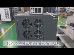 Electrolysis Power Supply 12V 1500A 18KW Hard Chrome Nickel Electroplating IGBT Rectifier