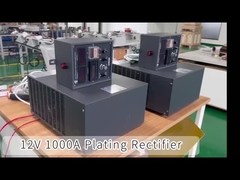 12V 1000A Electroplating Rectifier with CC CV Function Chrome Nickel Plating Rectifier