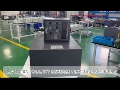 18V 1000A Polarity Reverse Zinc Alloy Hard Chrome Sliver Coppler Gold Plating Rectifier