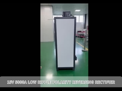 15V 5000A DC Remote Control Electroplating Power Supply 380V 3 Phase AC Input For Caustic Soda