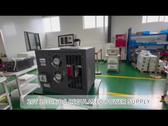 Electroplating Power Supply 20v 1000a 20kw Igbt Rectifier For Waste Water Treatment Dc Power Supply