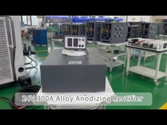 Electroplating Power Supply 24v 300a Alloy Anodizing Rectifier