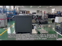 12V 3000A electroplating rectifier