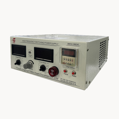 100A 12V Local Panel Control Electroplating Power Supply with Constant Current Constant Voltage