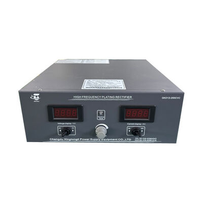 220V Single Phase 12V 250A DC Electroplating Power Supply Industrial Plating Rectifier Local Control
