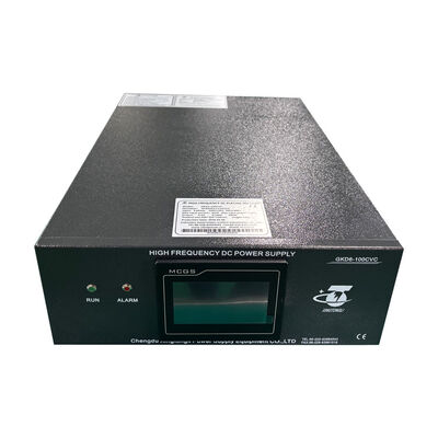Buy 6V 100A IGBT Electroplating Rectifier with PLC HMI Control Low Ripple ≤3% 220V 3 Phase Input online manufacture