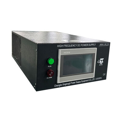 24V 200A Electroplating Rectifier 220V Three Phase PLC HMI Modbus TCP Low Ripple DC Power Supply