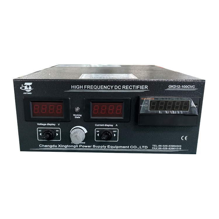 Electroplating Rectifier 12V 100A with Ampere Minute Meter Local ...