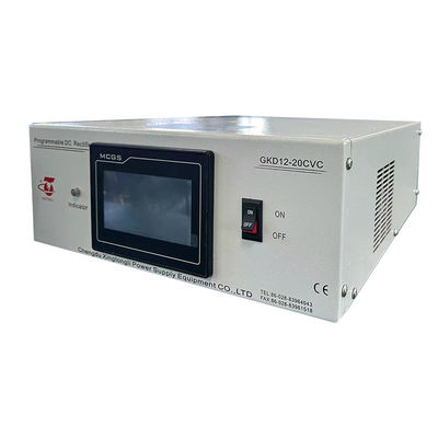 Good price AC Input 220V 1 Phase 12V 20A Copper Plating Rectifier with Touch Screen RS-485 CC CV Switchable IGBT online